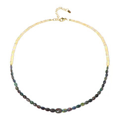 Collana in argento con Opale Mezezo