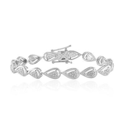 Bracciale in argento con Zircone
