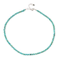 Collana in argento con Turchese