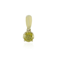 Ciondolo in oro con Diamante Giallo I4