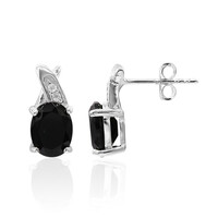 Orecchini in argento con Onice Nero