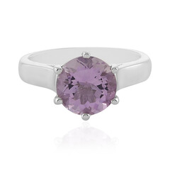 Anello in argento con Ametista Rose de France