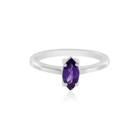 Anello in argento con Ametista