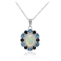 Collana in argento con Opale di Welo