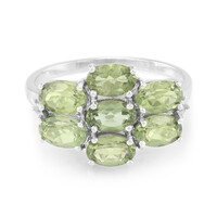 Anello in argento con Apatite Russa