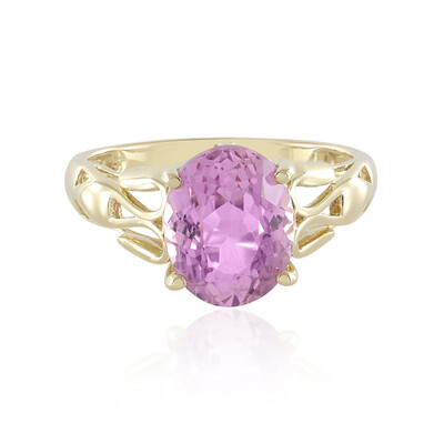 Anello in oro con Kunzite