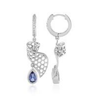 Orecchini in argento con Tanzanite