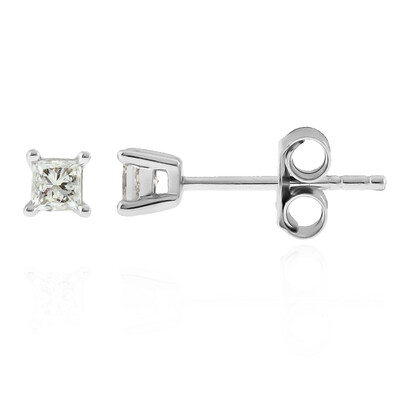 Orecchini in argento con Diamante I3 (H)