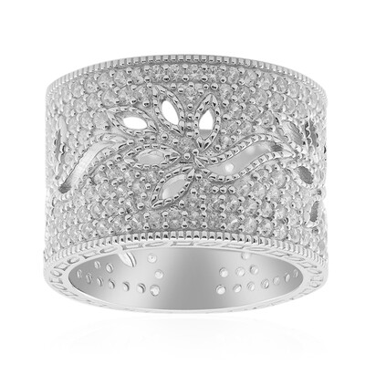 Anello in argento con Zircone