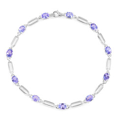 Bracciale in argento con Tanzanite