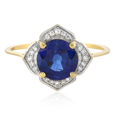 Anello in oro con Cianite (Odyssey by Hannah)