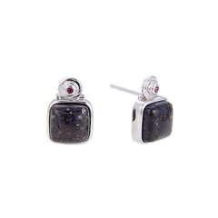 Orecchini in argento con Opale Honduras