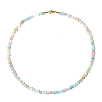 Collana in argento con Berillo Fancy (Riya)