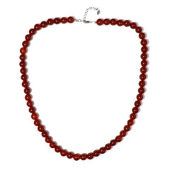 Collana in argento con Onice Rossa
