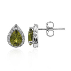 Orecchini in argento con Idocrasio