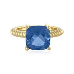 Anello in argento con Fluorite Cangiante