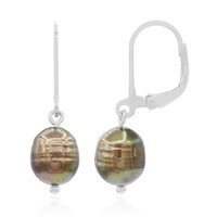 Orecchini in argento con Perla di Acqua Dolce (TPC)