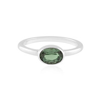 Anello in argento con Apatite Cromo