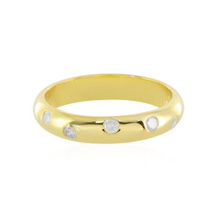 Anello in argento con Diamante I3 (H)