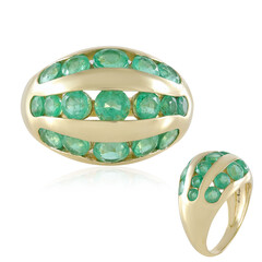 Anello in oro con Smeraldo Russo (de Melo)