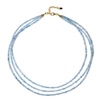 Collana in argento con Acquamarina