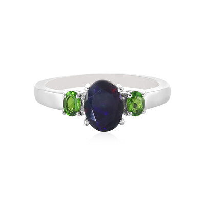 Anello in argento con Opale Mezezo