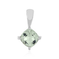 Ciondolo in argento con Ametista Verde
