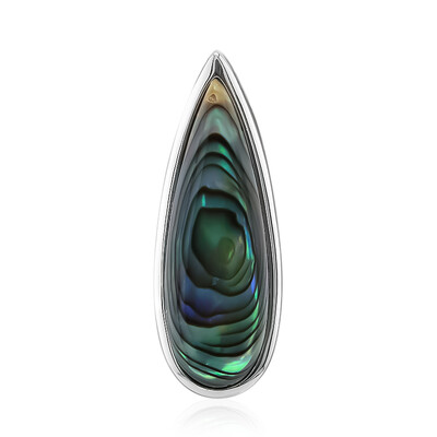 Ciondolo in argento con Conchiglia Abalone (MONOSONO COLLECTION)
