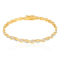 Bracciale in argento con Diamante PK (H)
