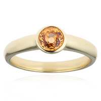 Anello in oro con Granato Mandarino (CUSTODANA)