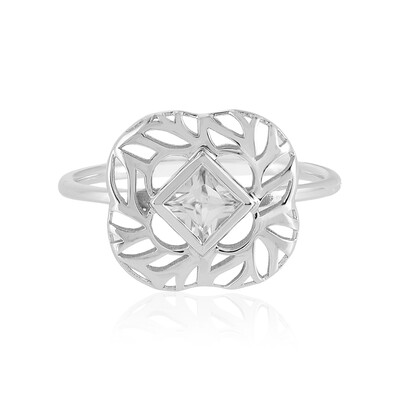 Anello in oro con Zircone (Ornaments by de Melo)