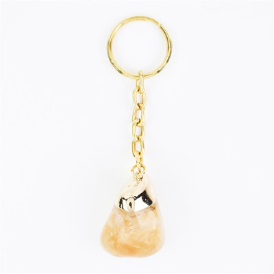 Accessorio in acciaio inossidabile con Citrino