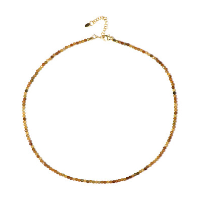 Collana in argento con Tormalina Gialla