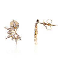 Orecchini in oro con Diamante Flawless (F) (LUCENT DIAMONDS)