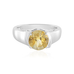 Anello in argento con Citrino