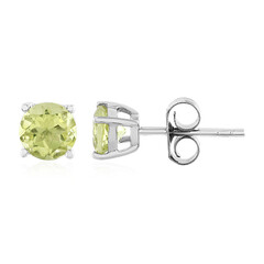 Orecchini in argento con Quarzo Ouro Verde