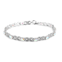 Bracciale in argento con Quarzo Moonlight