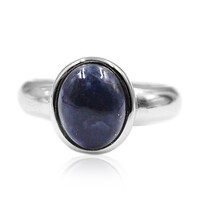 Anello in argento con Sodalite
