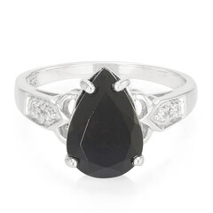 Anello in argento con Spinello Nero