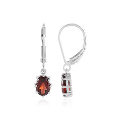 Orecchini in argento con Granato d’India