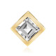 Ciondolo in argento con Topazio Bianco (MONOSONO COLLECTION)