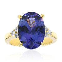 Anello in oro con Tanzanite AAA (CIRARI)