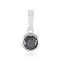 Ciondolo in oro con Diamante Nero