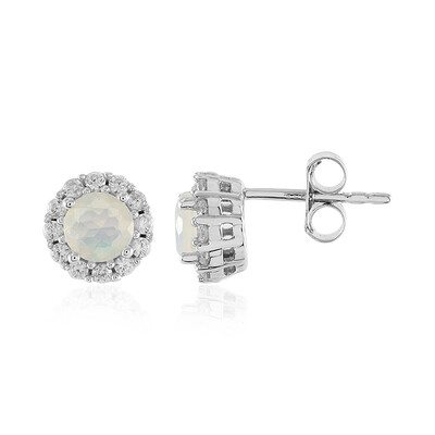 Orecchini in argento con Opale di Welo