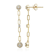 Orecchini in oro con Diamante I1 (H) (CIRARI)