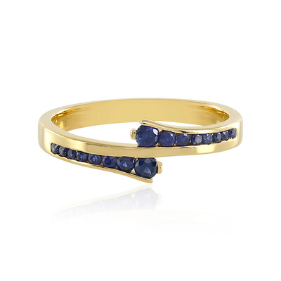 Anello in argento con Zaffiro Blu