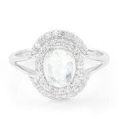 Anello in argento con Ortoclasio