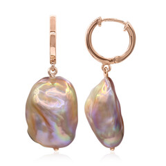 Orecchini in argento con Perla Ming (TPC)