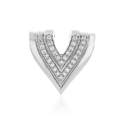 Ciondolo in argento con Zircone (MONOSONO COLLECTION)