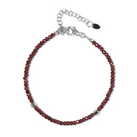 Bracciale in argento con Ematite Argentata
